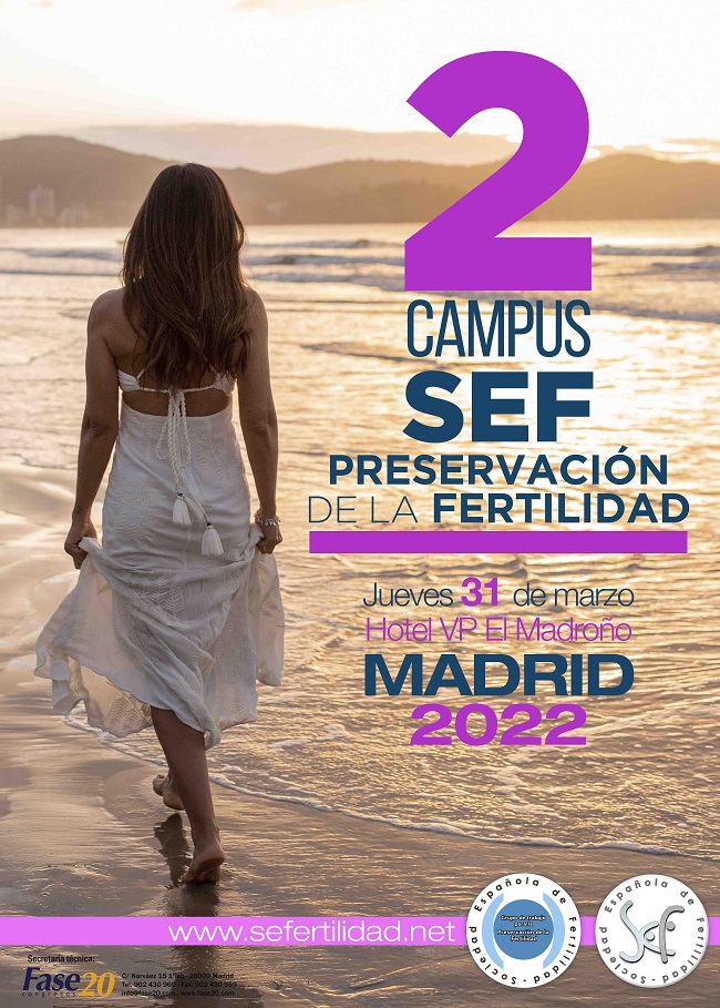 Cartel Campus Sociedad Española de Fertilidad
